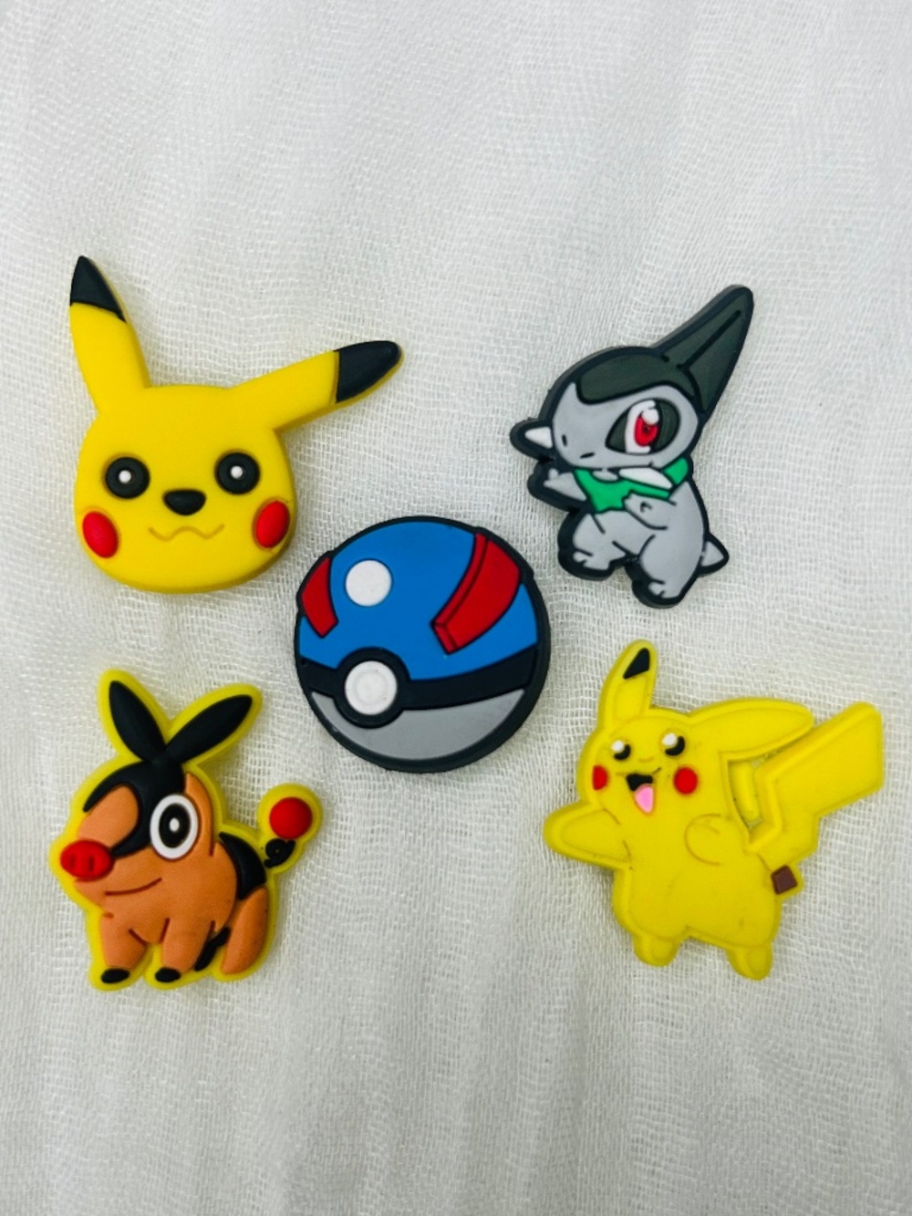 Pokemon Croc Charms, Jibbitz - Set #67